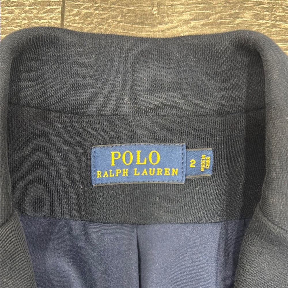 Polo Ralph Lauren Navy Blazer with Gold Buttons - Picture 5 of 9